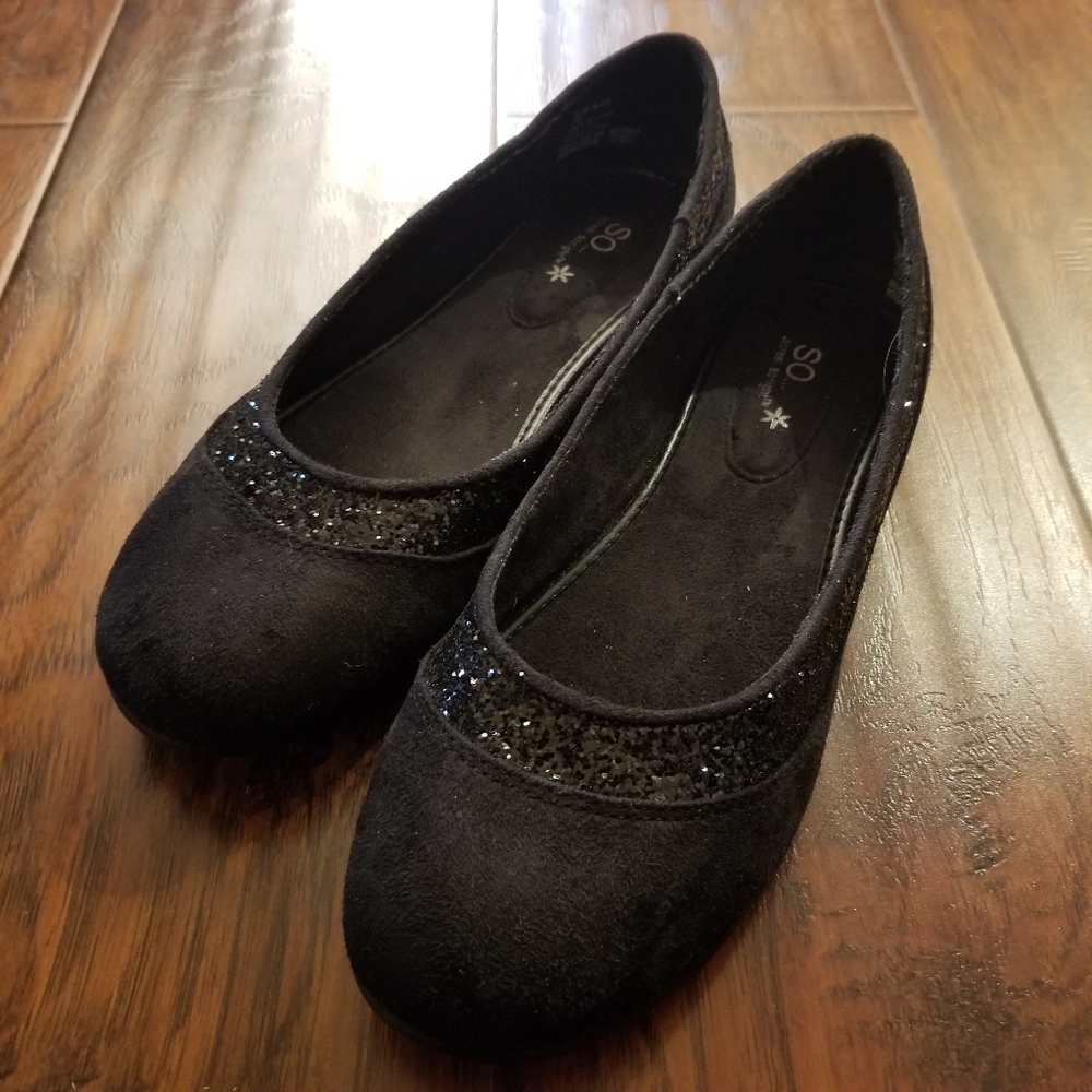 SO Glitter Flats